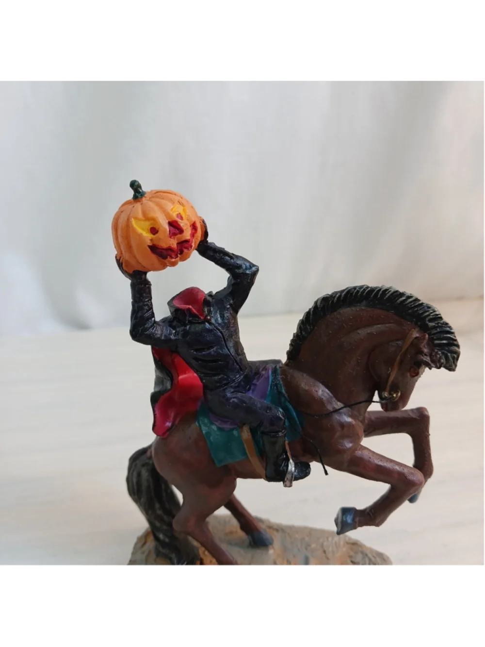 Lemax Halloween Spooky Town HEADLESS RIDER Figure 32777A Village Figurine 2003